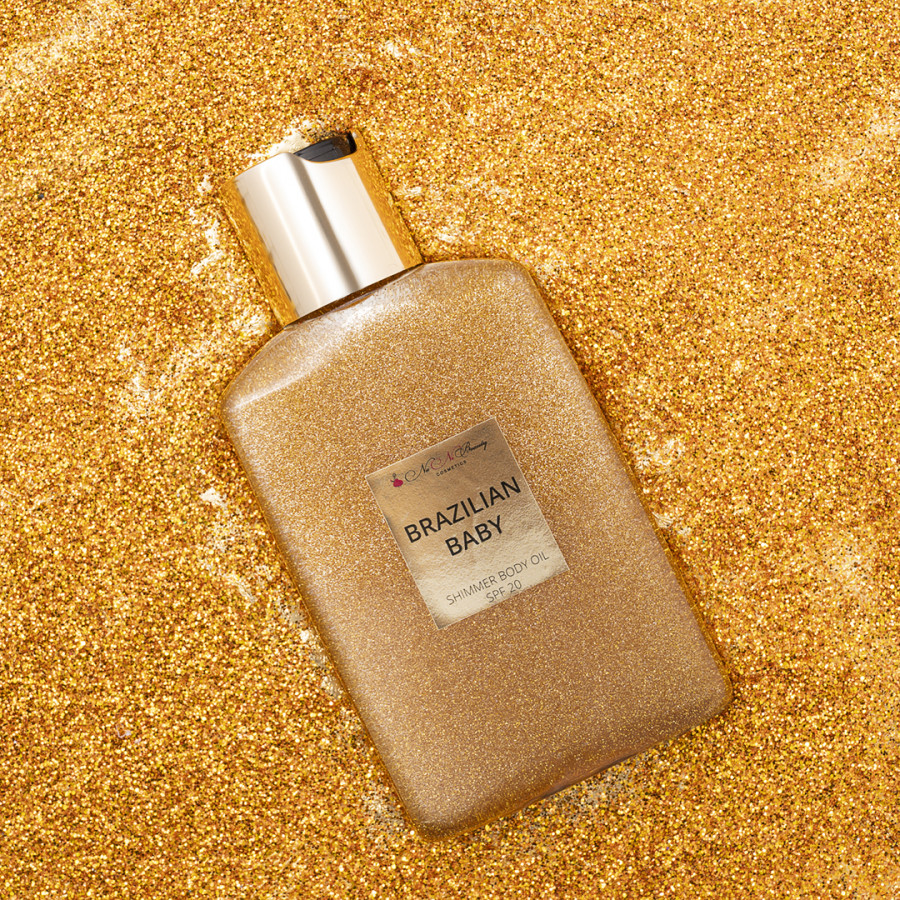 Сухе масло для тіла з блиском «Brazilian Baby»