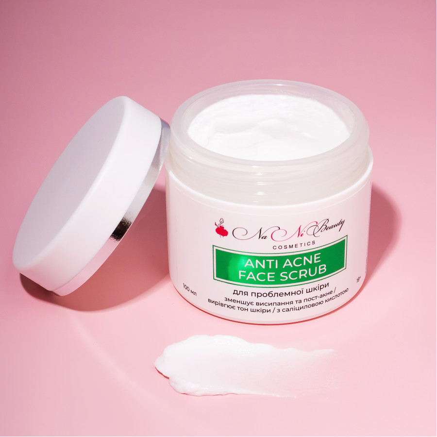 Скраб для проблемної шкіри обличчя