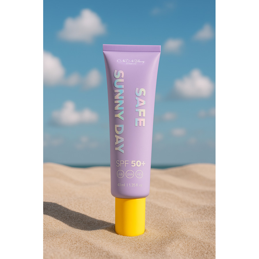 Сонцезахисний крем для обличчя, шиї та декольте SPF 50+