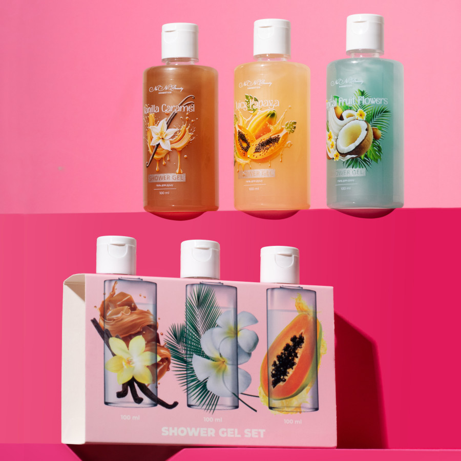 Набір міні-гелів для душу 