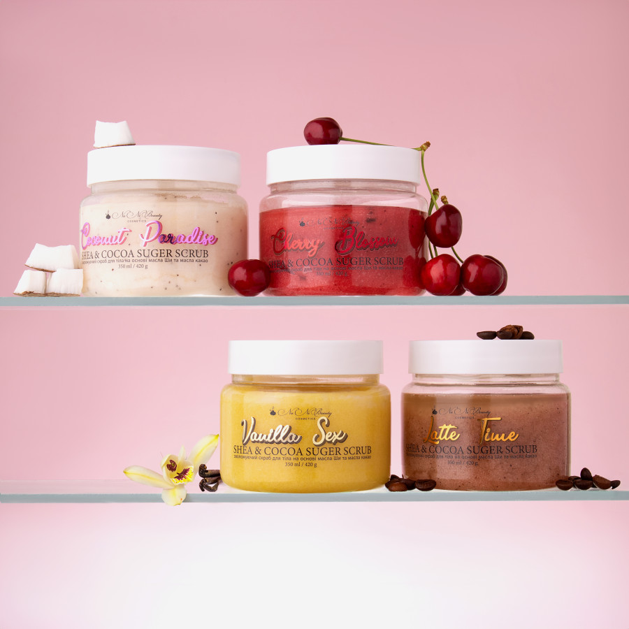 Скраб для тіла цукровий Coconut Paradise