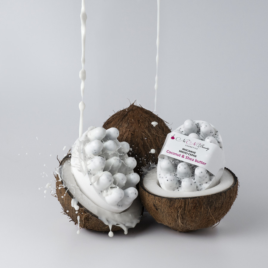 Мило-скраб антицелюлітне «Кокос & Масло Ши»